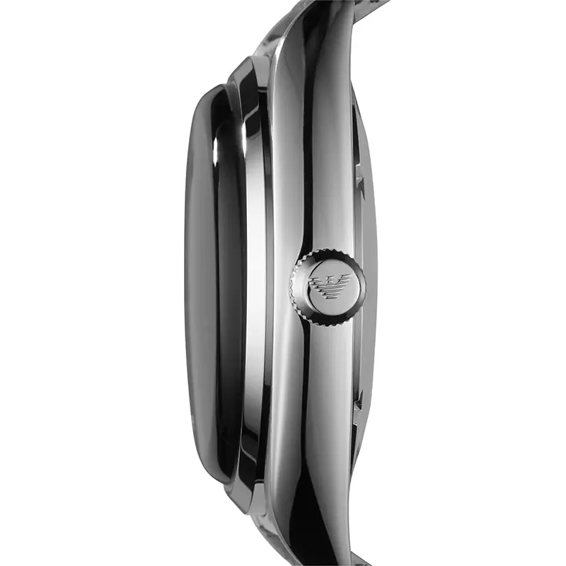 Emporio Armani Franco Large Leather Strap Men's Watch- AR0394